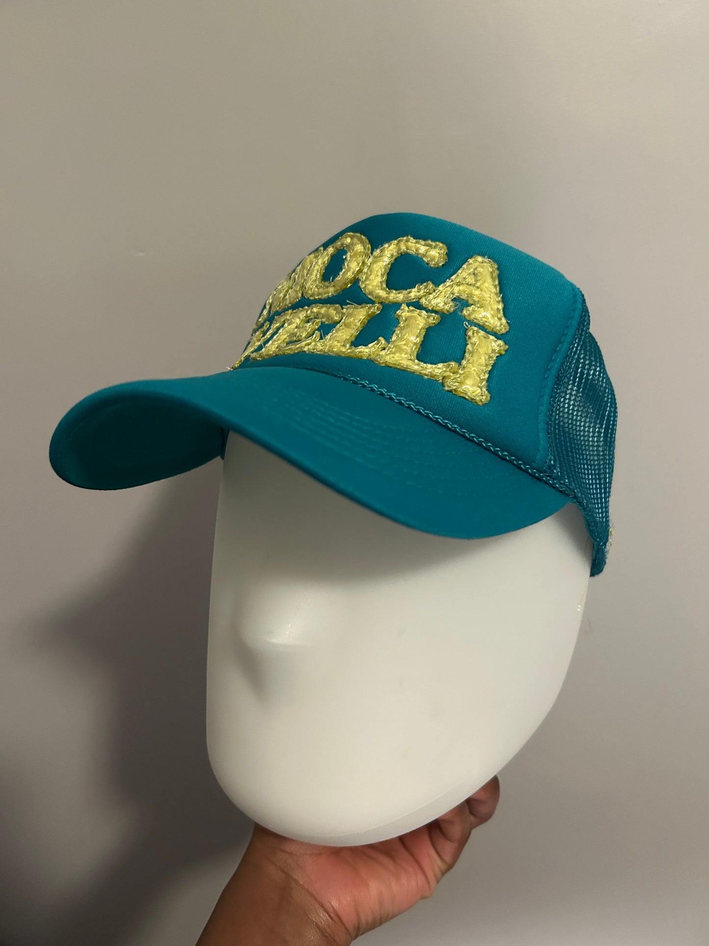Mocasaic Chartreuse Trucker