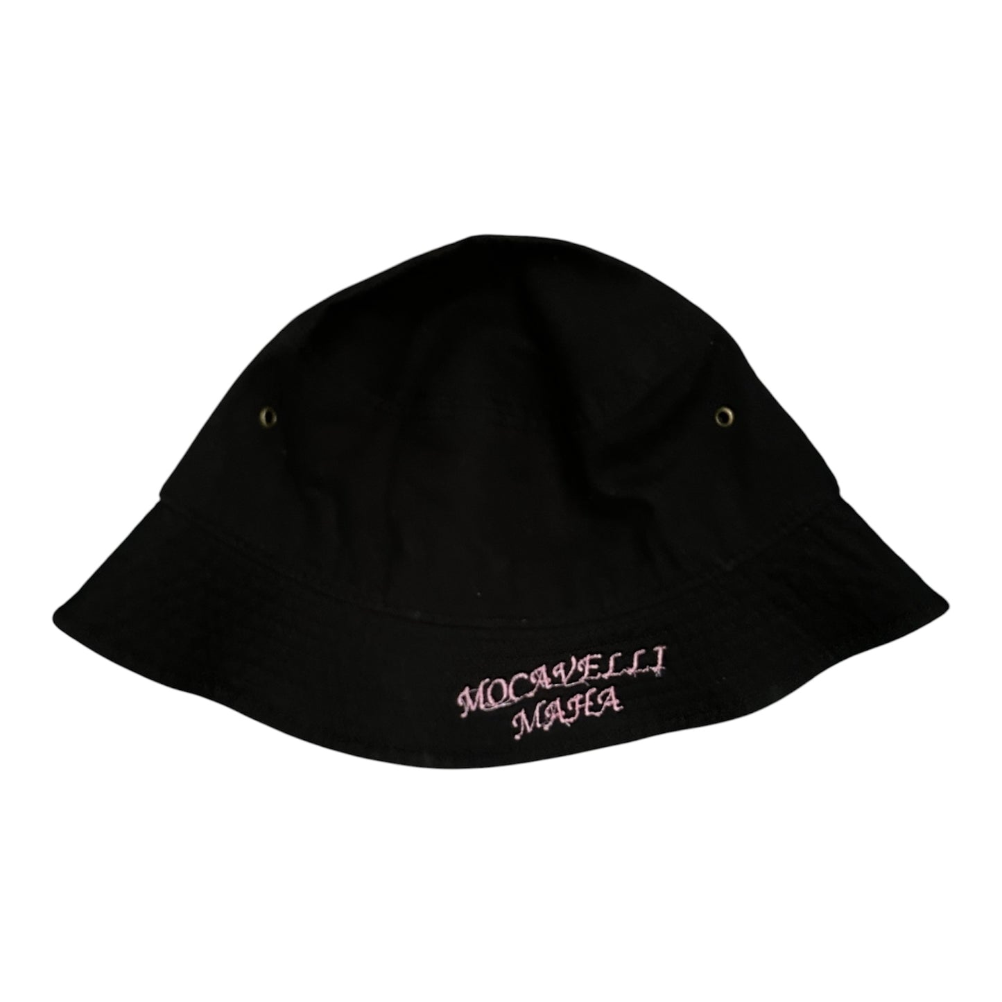 Mahanians Beaded Bucket Hat (BLACK)