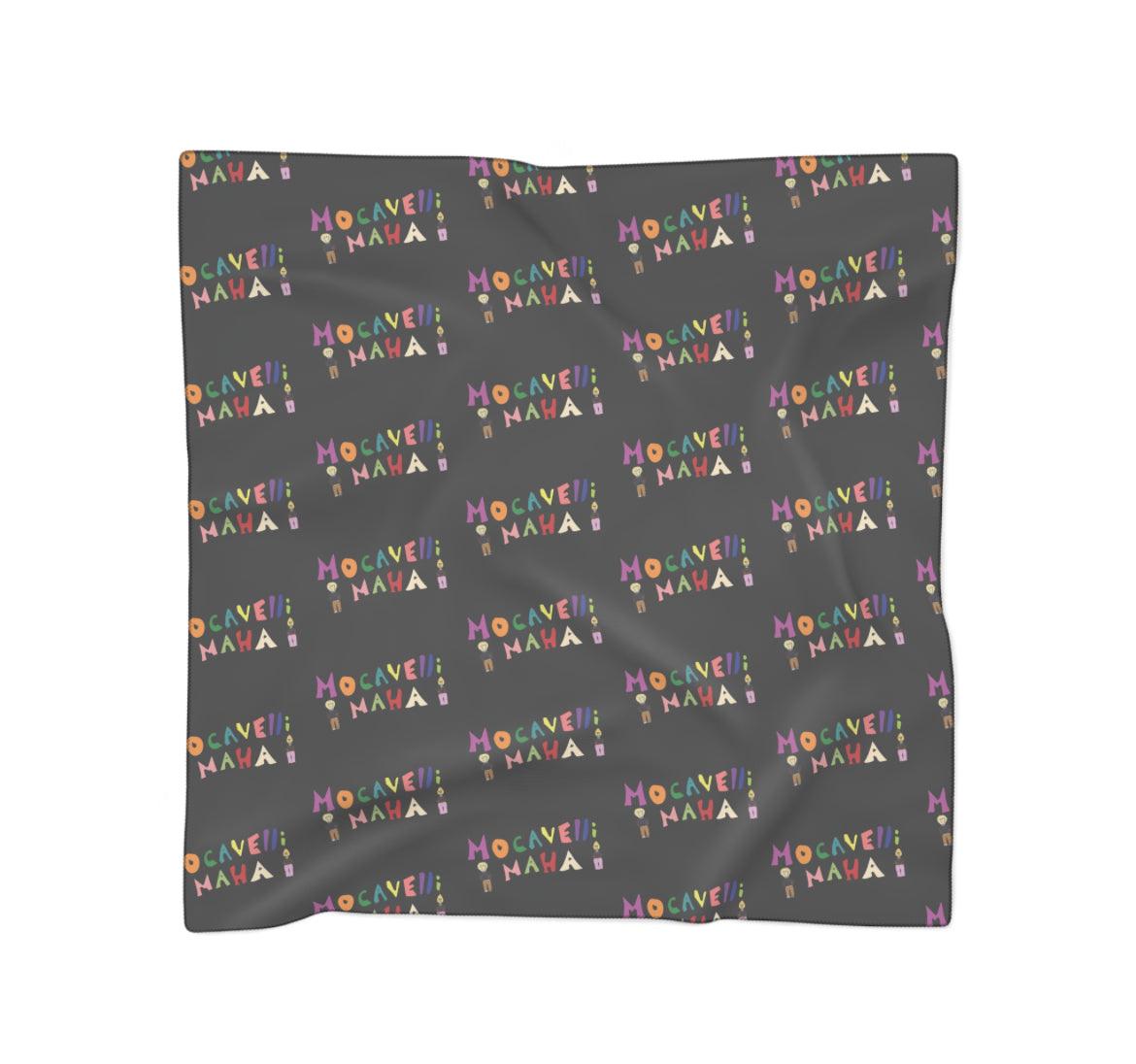 MVM Poly Chiffon Bandana (BLACK)