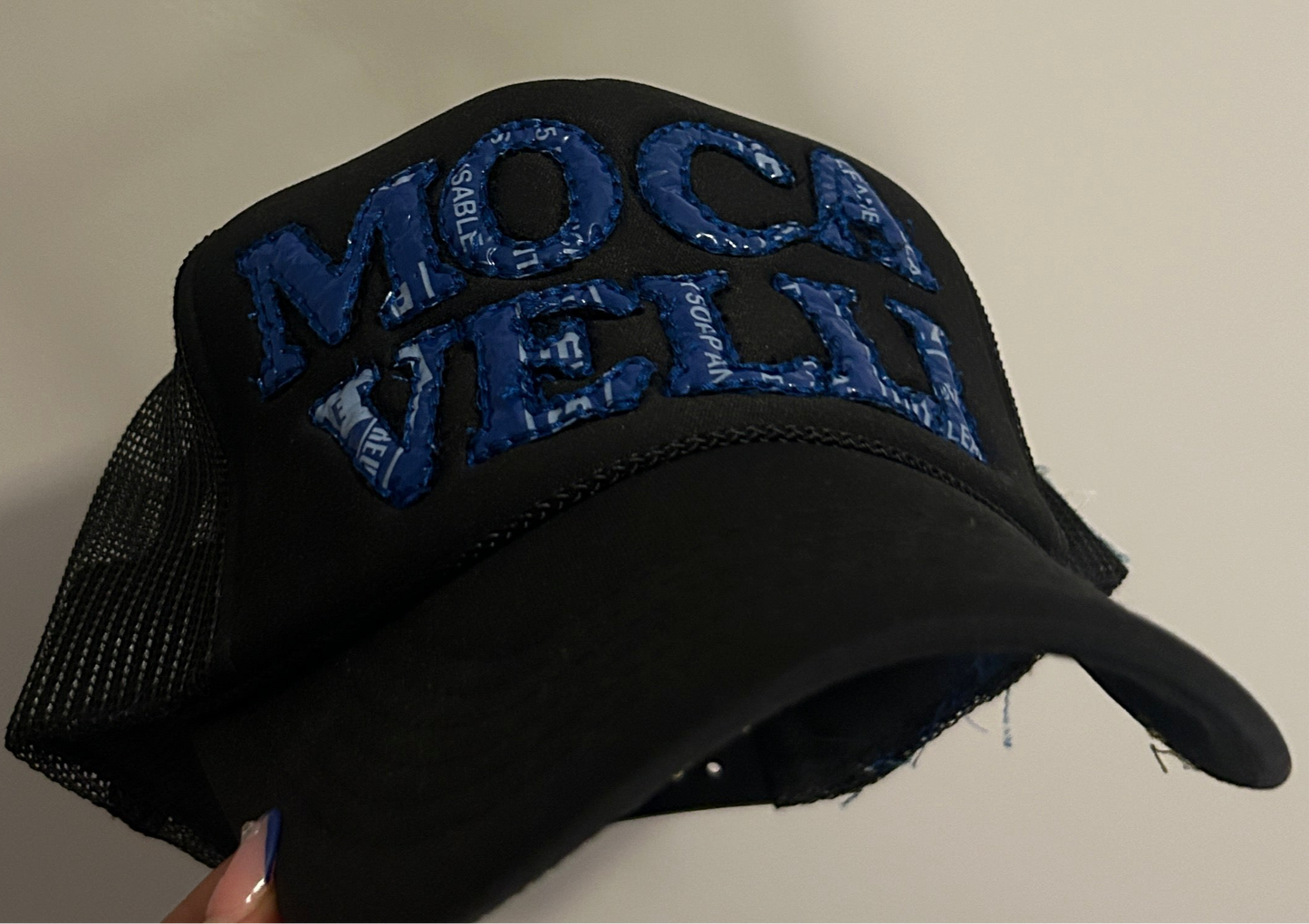 Mocasaic “ PLEASEREUSEORRECYCLE” Trucker