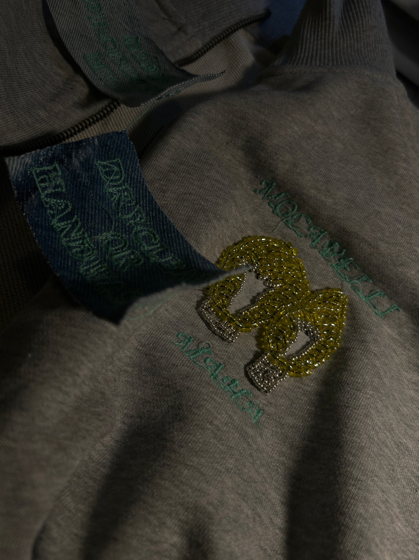 Mahanians Beaded Logo Set ( Mock Neck)