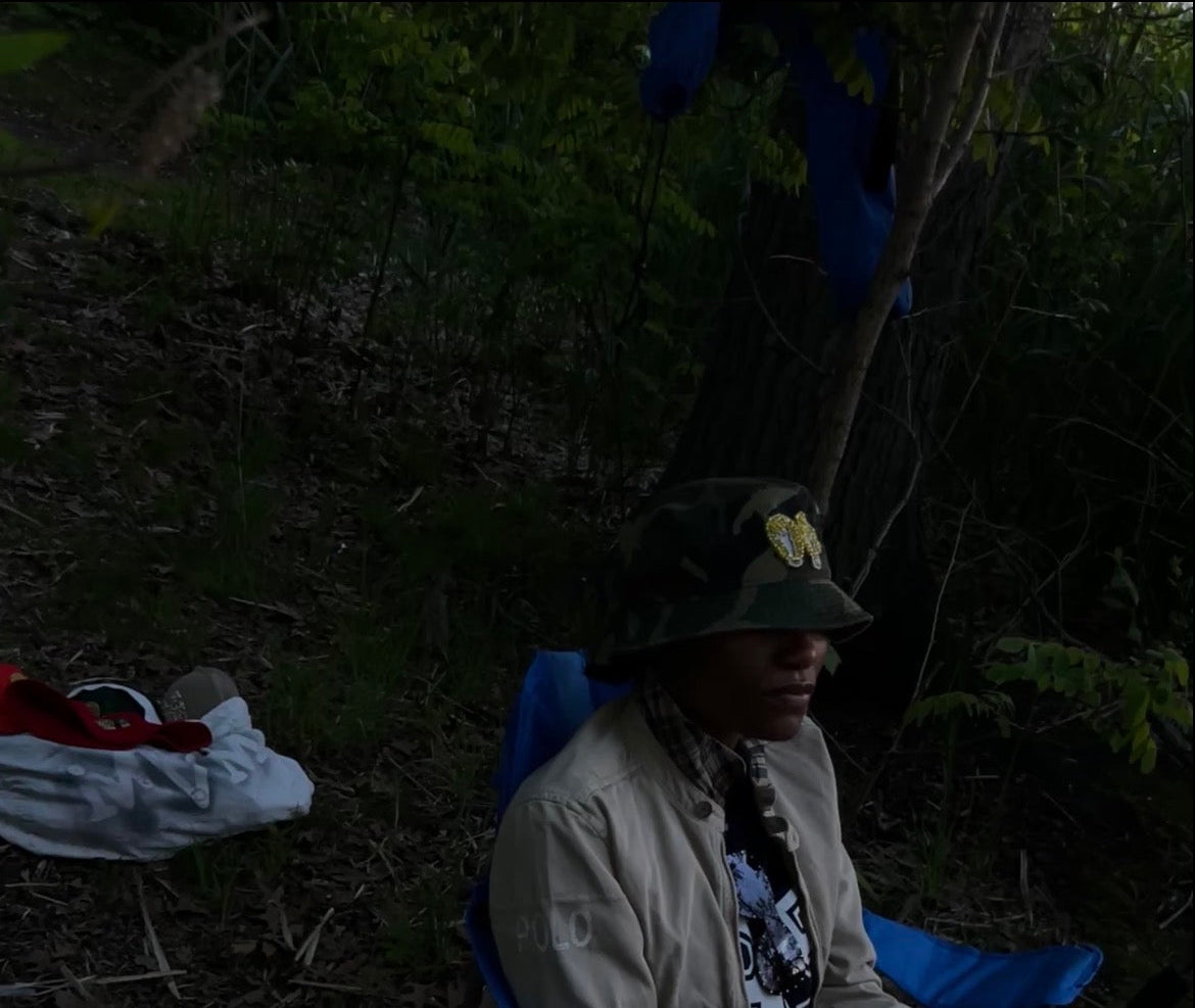 Mahanians Beaded Bucket Hat (CAMO)