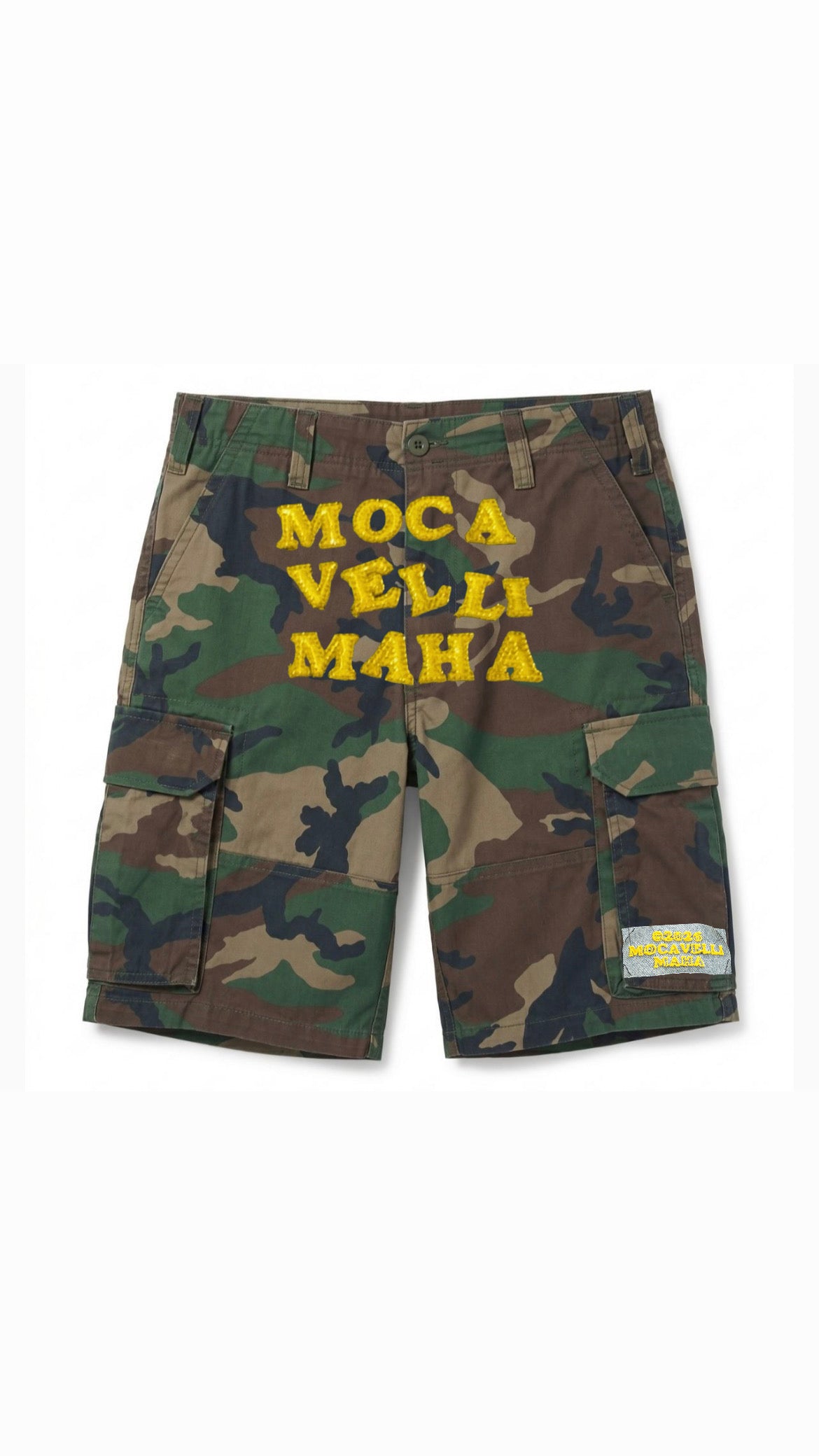 “Sergeant.2” MOCAsaic Shorts (UNISEX)