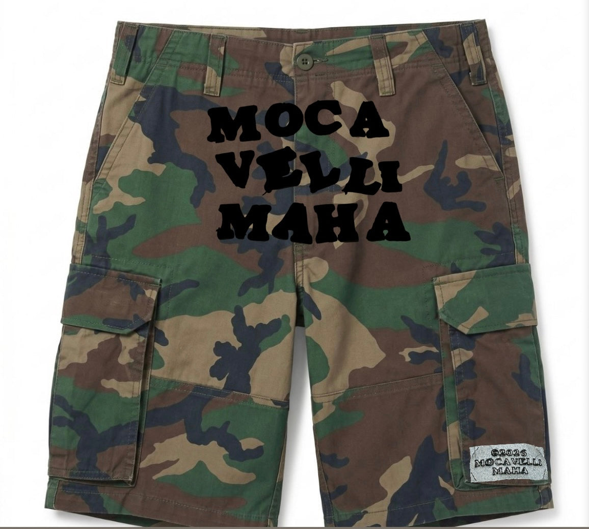 “Sergeant.2” MOCAsaic Shorts (UNISEX)