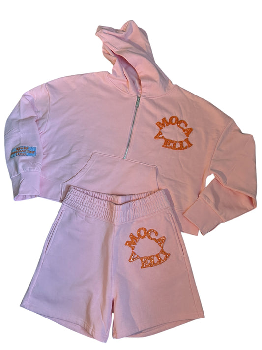 MOCASAIC “peachy” Short Set.