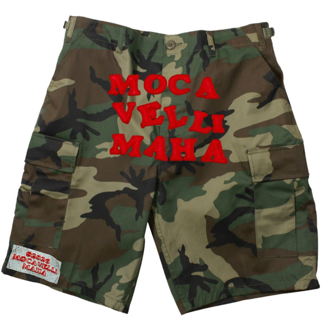 “Sergeant.2” MOCAsaic Shorts (UNISEX)