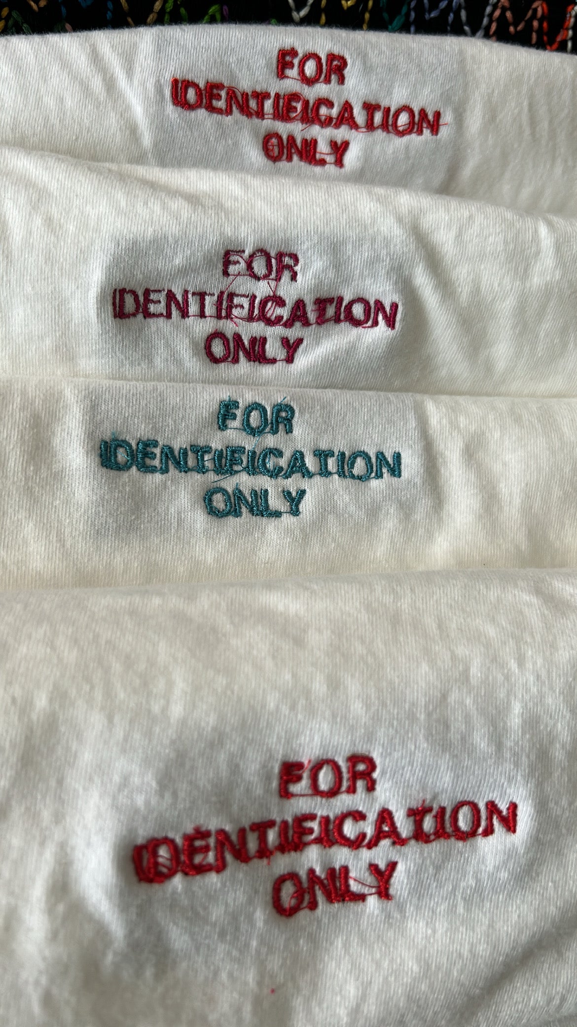 FORIDENTIFICATIONONLY Basic Tee (FITTED)