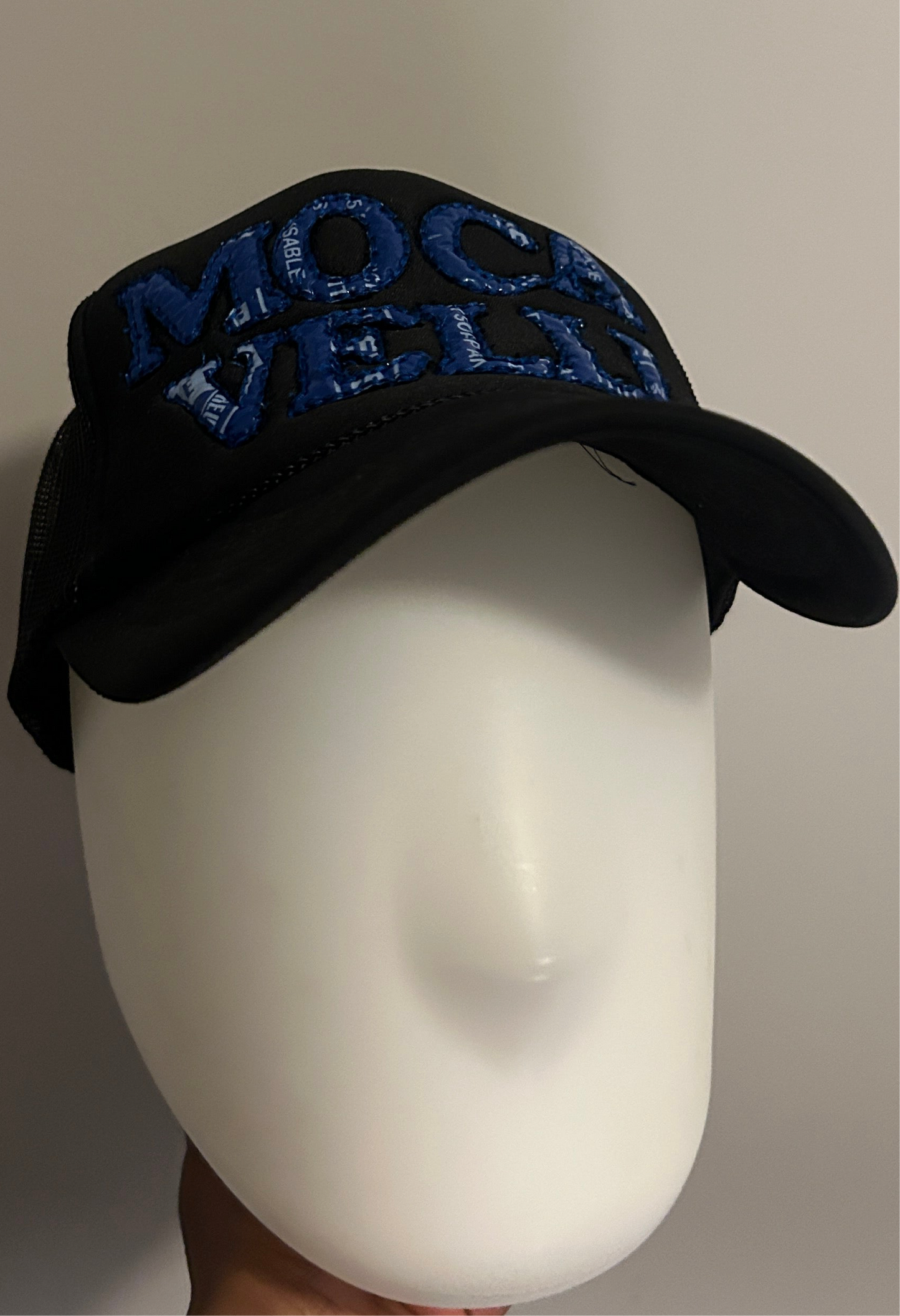 Mocasaic “ PLEASEREUSEORRECYCLE” Trucker