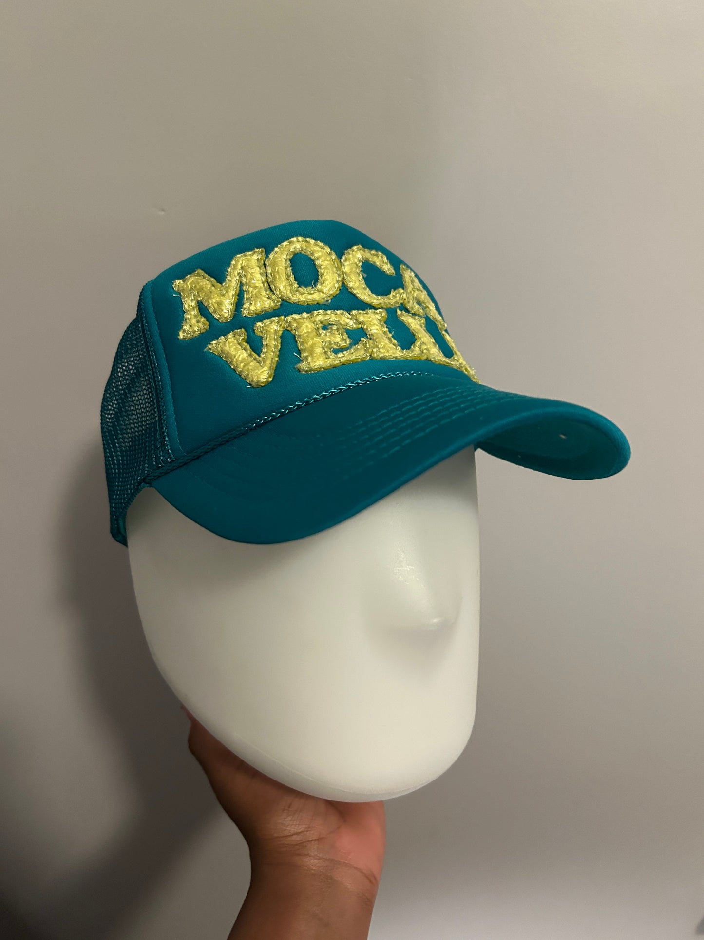 Mocasaic Chartreuse Trucker