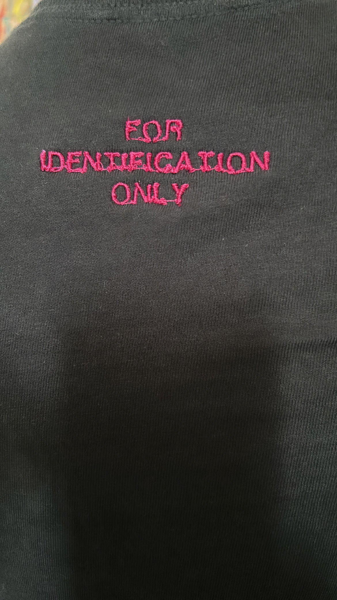 FORIDENTIFICATIONONLY Basic Tee (FITTED)