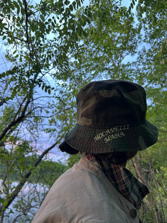 Mahanians Beaded Bucket Hat (CAMO)