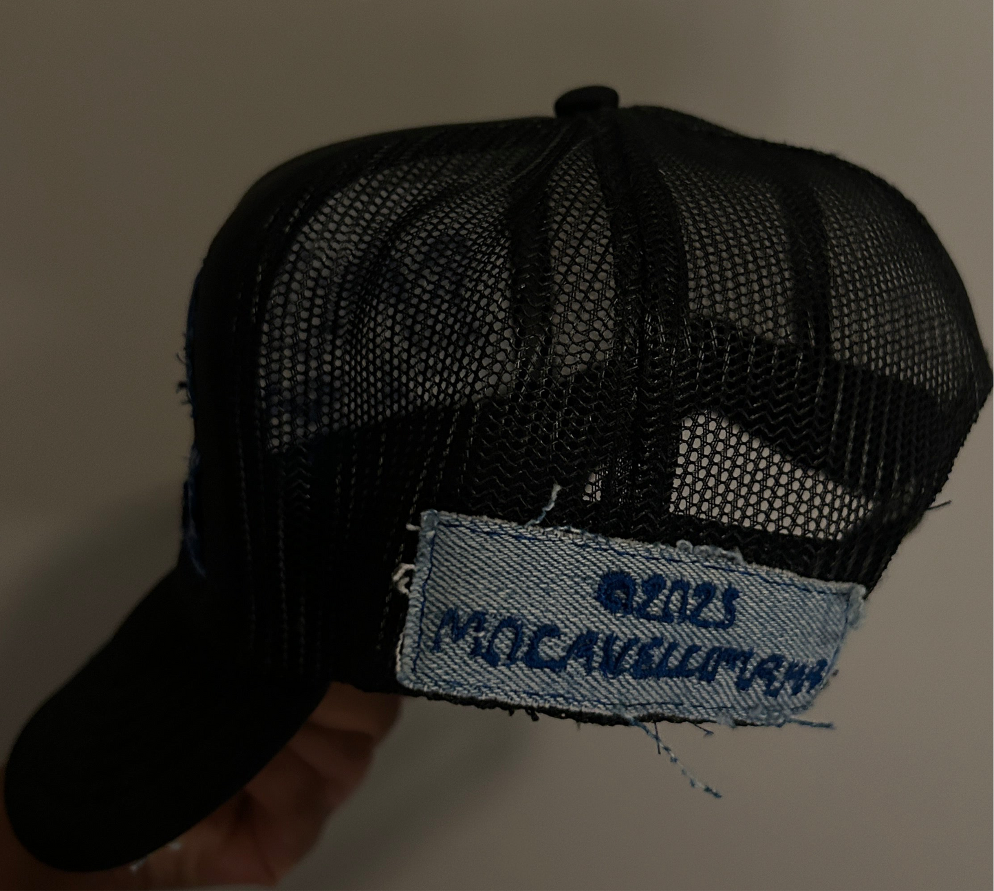 Mocasaic “ PLEASEREUSEORRECYCLE” Trucker