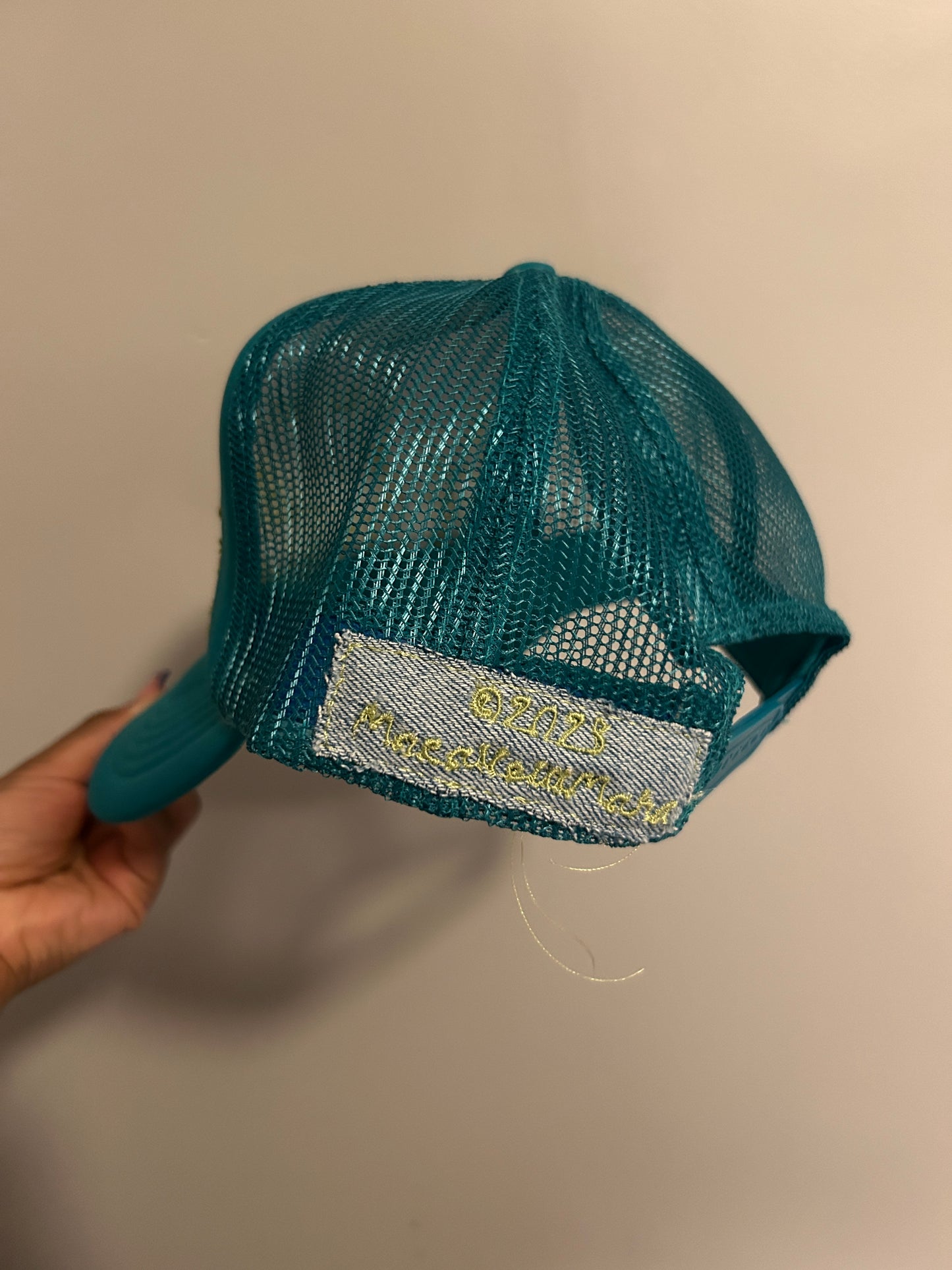 Mocasaic Chartreuse Trucker