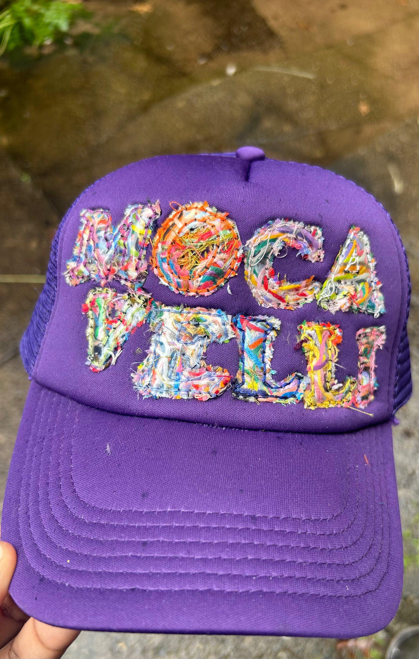 Mocasaic Trucker ( Purple)